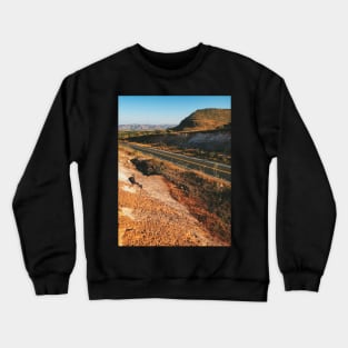 Road Through Brazilian National Park (Chapada dos Veadeiros) Crewneck Sweatshirt